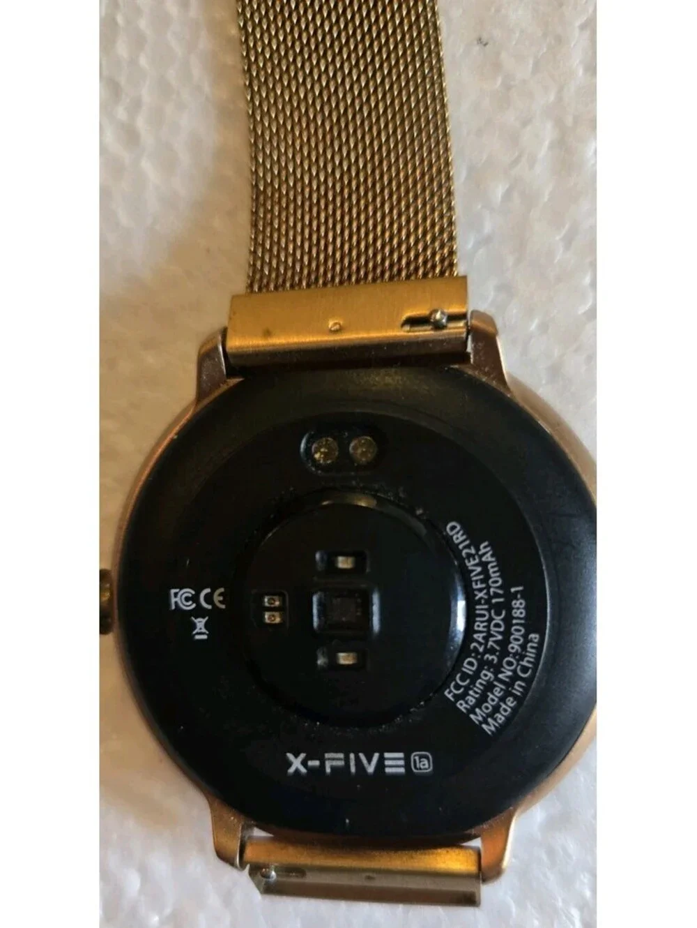 X-Five Magnetic Metal Wristband Adjustable Up To 9